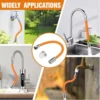 1pc Water Faucet Extension Pipe, Universal Extended Water Pipe, Anti-Splash Extension Pipe 5