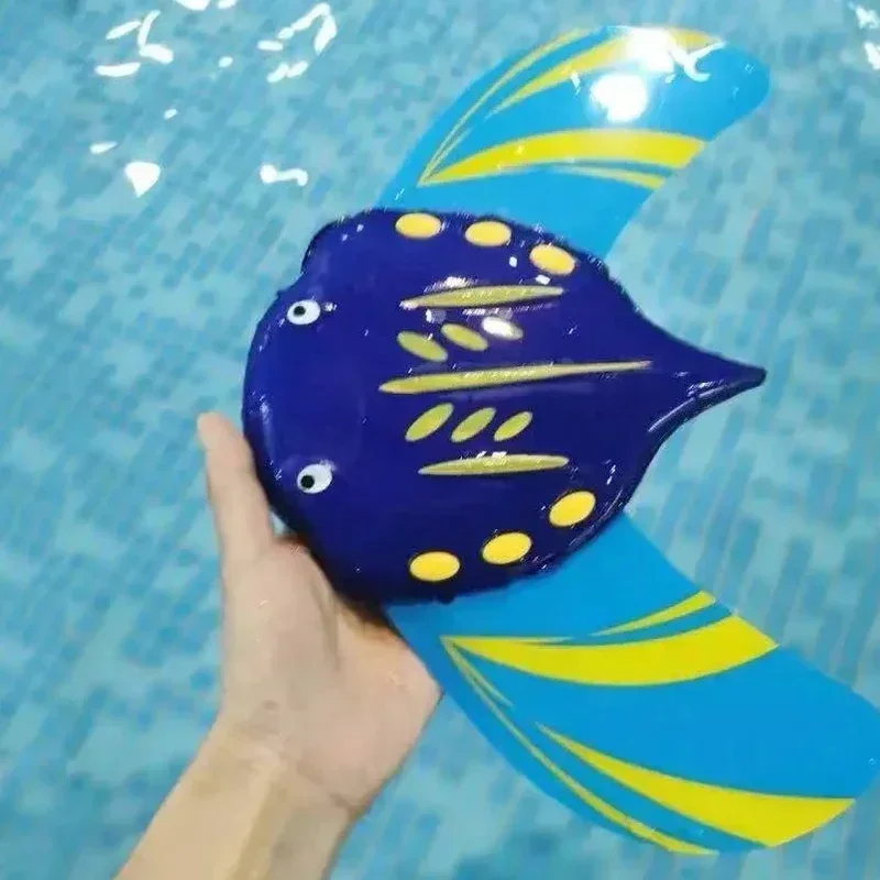 Hydrodynamic Manta Rays Press Forward Children's Baby Beach Pool Water Splashing Play with Water Model Fish Toys Hot