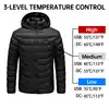 Heated Jacket 21 Areas Winter Men's Self Heating Jacket Heated Vest ski Thermal Clothing Coat USB Electric Heating Jacket 5