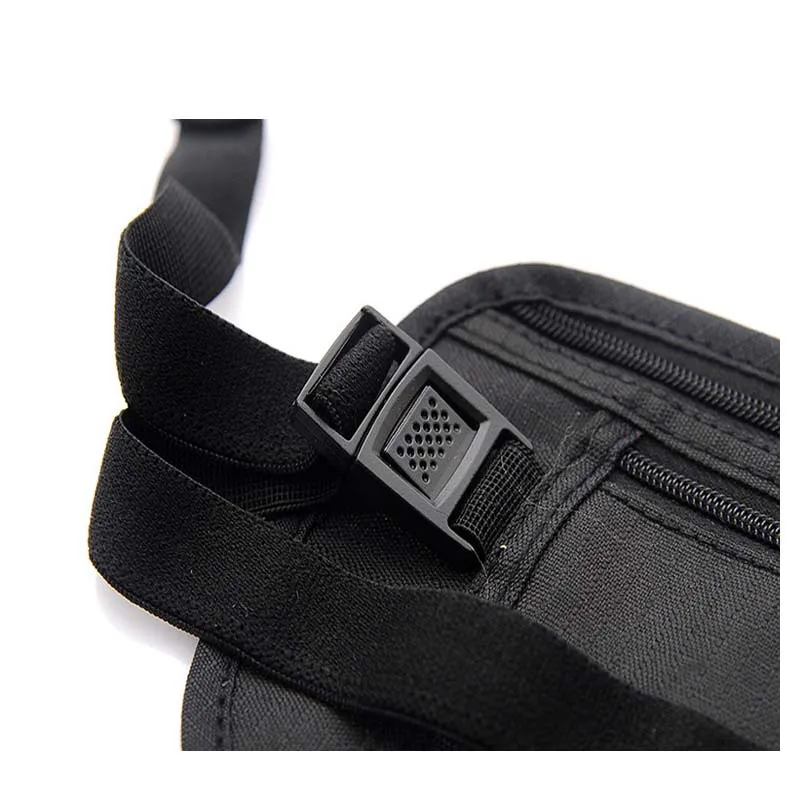 Invisible Travel Waist Packs Waist Pouch for Passport Money Belt Bag Hidden Security Wallet Gifts waist bag belt bag running bag 5