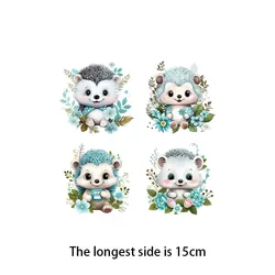 Whimsical Animal Heat Transfer Stickers for Clothing - DIY Washable Prints (NTH-00001-96)
