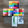 2.6/5mm Hama Beads Toy 24/72 Colors Perler Iron Beads Kit Kids 3D Puzzles DIY Toys Fuse Beads Pegboard Sheets Ironing Paper Set 1