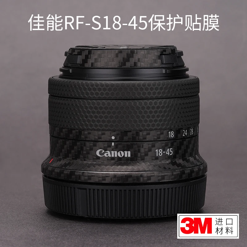 Per Canon Rf-S18-45 F4.5-6.3 Is Stm Pellicola Protettiva Per Lenti 18-45 Confezione Intera Adesivo Opaco 3M