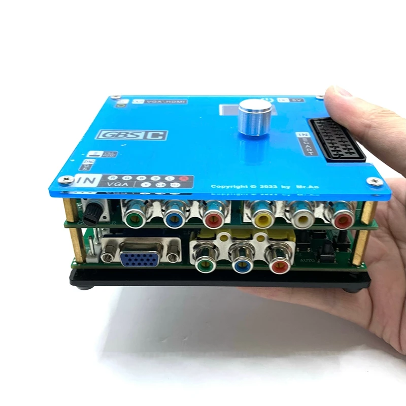 GBS    Ʈڴ  ׼, GBSC RGBS VGA Scart Ypbpr ȣ-VGA HD Ϸ