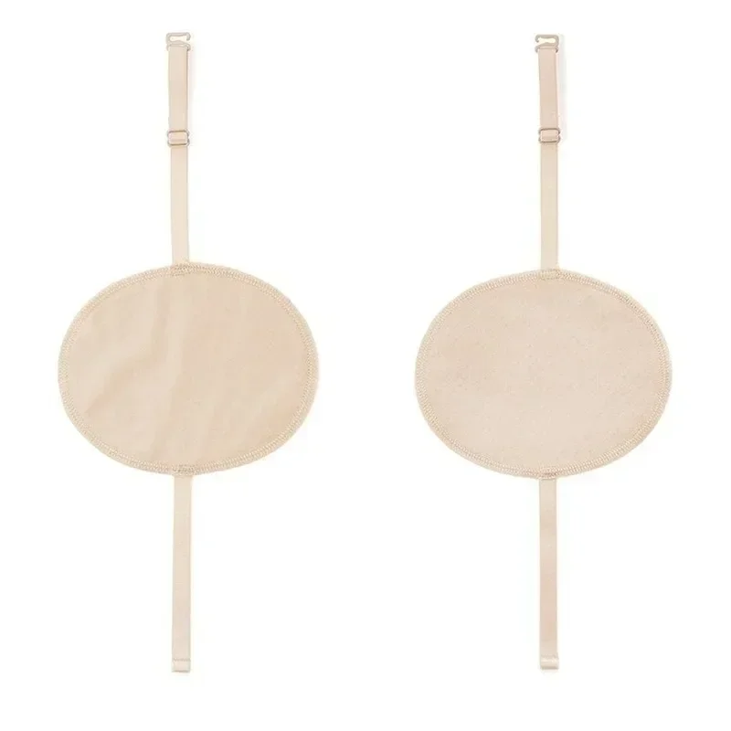 Underarm Sweat Pads 2 Pcs Underarm Pads Reusable Adjusted Breathable Cotton Armpit Anti Sweat Strap Pads for Women Cotton Underarm