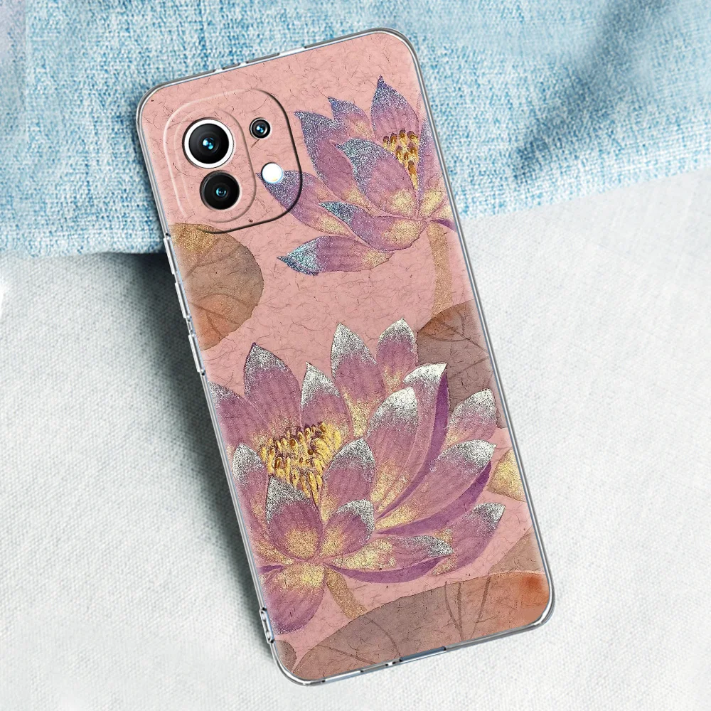 Floral Fairy Fish Cute Phone Case Cover