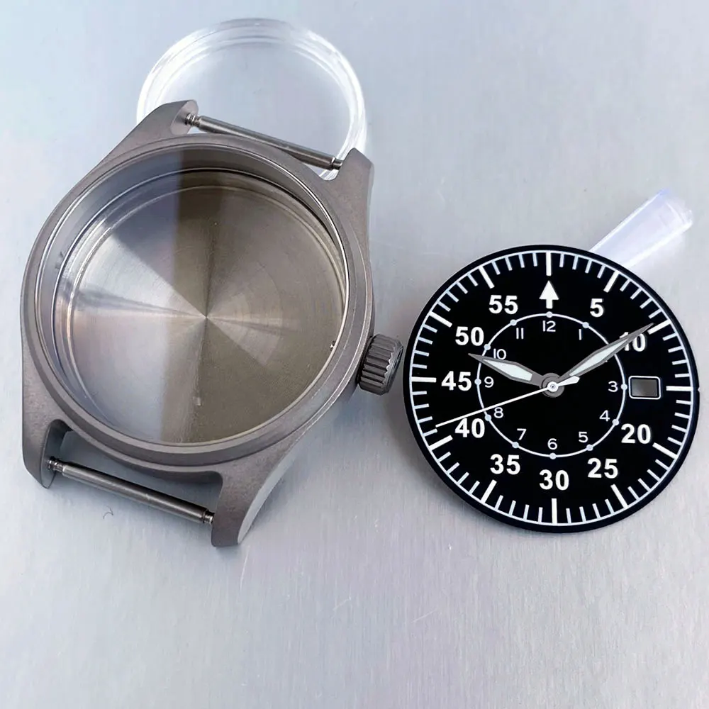 Tandorio Premium Titanium Sapphire Crystal Case - 200m Waterproof with Automatic Movement