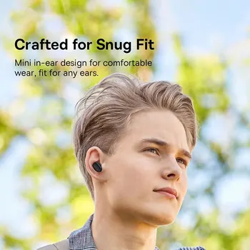 Baseus Bowie EZ10 TWS Earphone Bluetooth 5.3 Wireless Headphone Fast Charge Mini in Ear Earbuds Sports Headset 0.06s Low Latency 3
