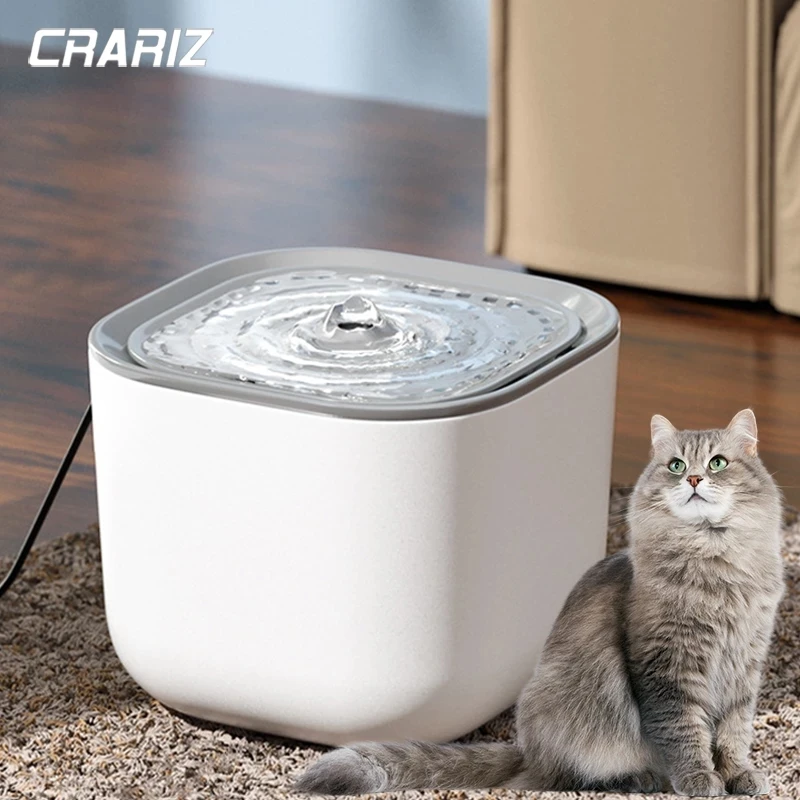3l Cat Water Fountain Usb Powered Automatic Water Dispenser Cat Feeder