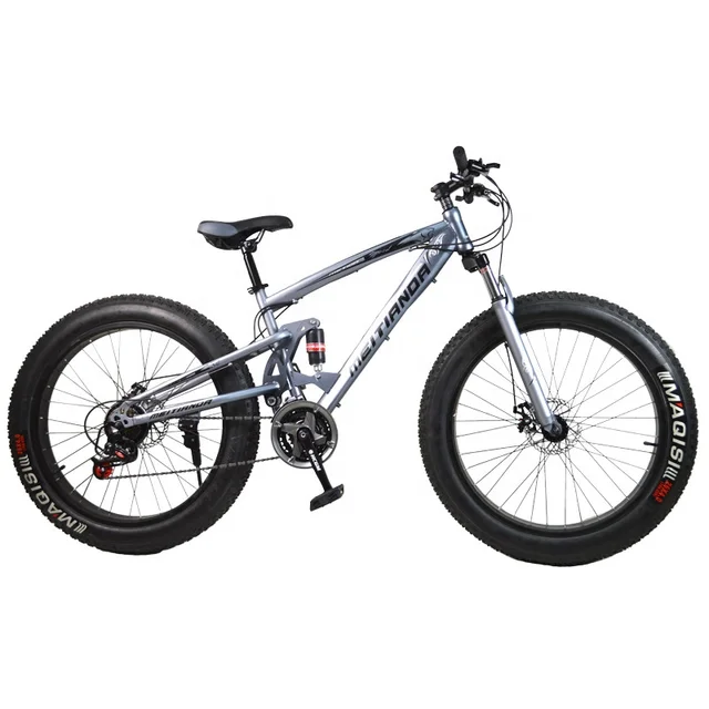 더블 디스크 브레이크 가변 속도 성인용 4.0 팻 타이어, 소프트 테일 스노우 바이크, Basikal 비치 바이크, 공장 도매