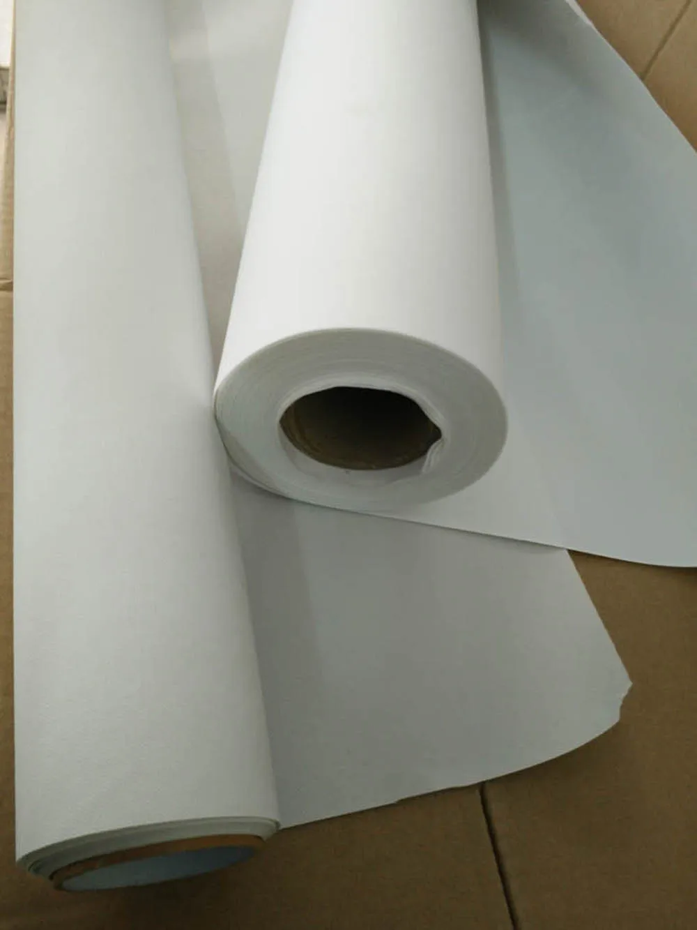 24"*25m blank soft stretchable inkjet printing polyester canvas roll 61cm wide