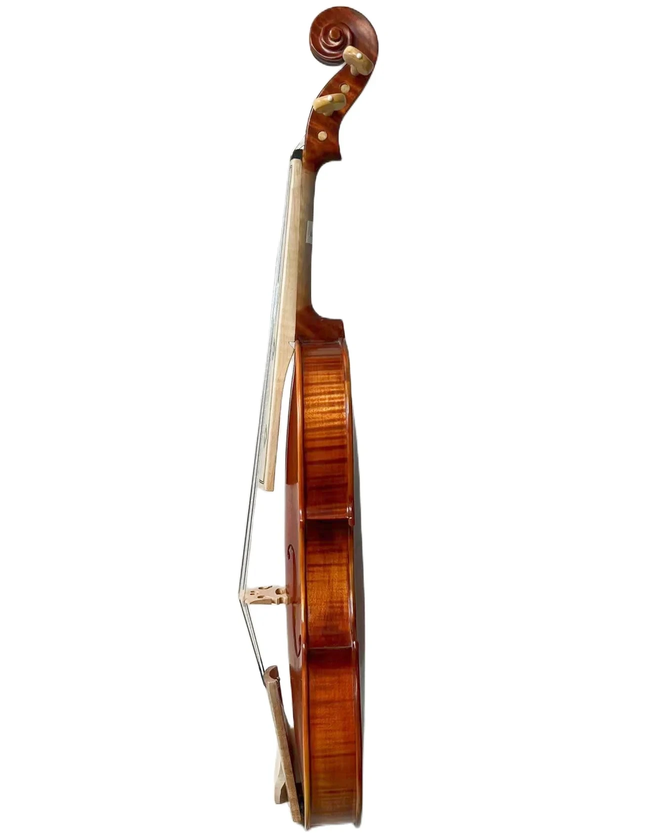 Baroque style profession maestro violin 4/4,drawing and sculpted volute #14682