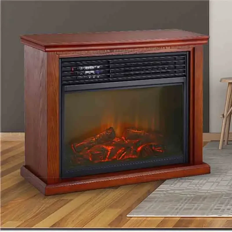 European High-end Living Room Fireplace Heater Simulation Flame Heater  Fan Heater Household 5