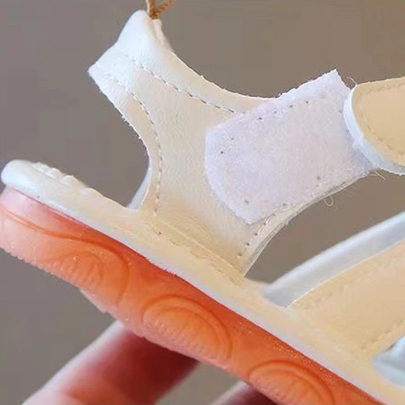 Summer Kids Shoes for Boys Girls Sandals Fashion Soft Bottom Boy Beach Sandals Cute Cartoon Baby Girl Shoes