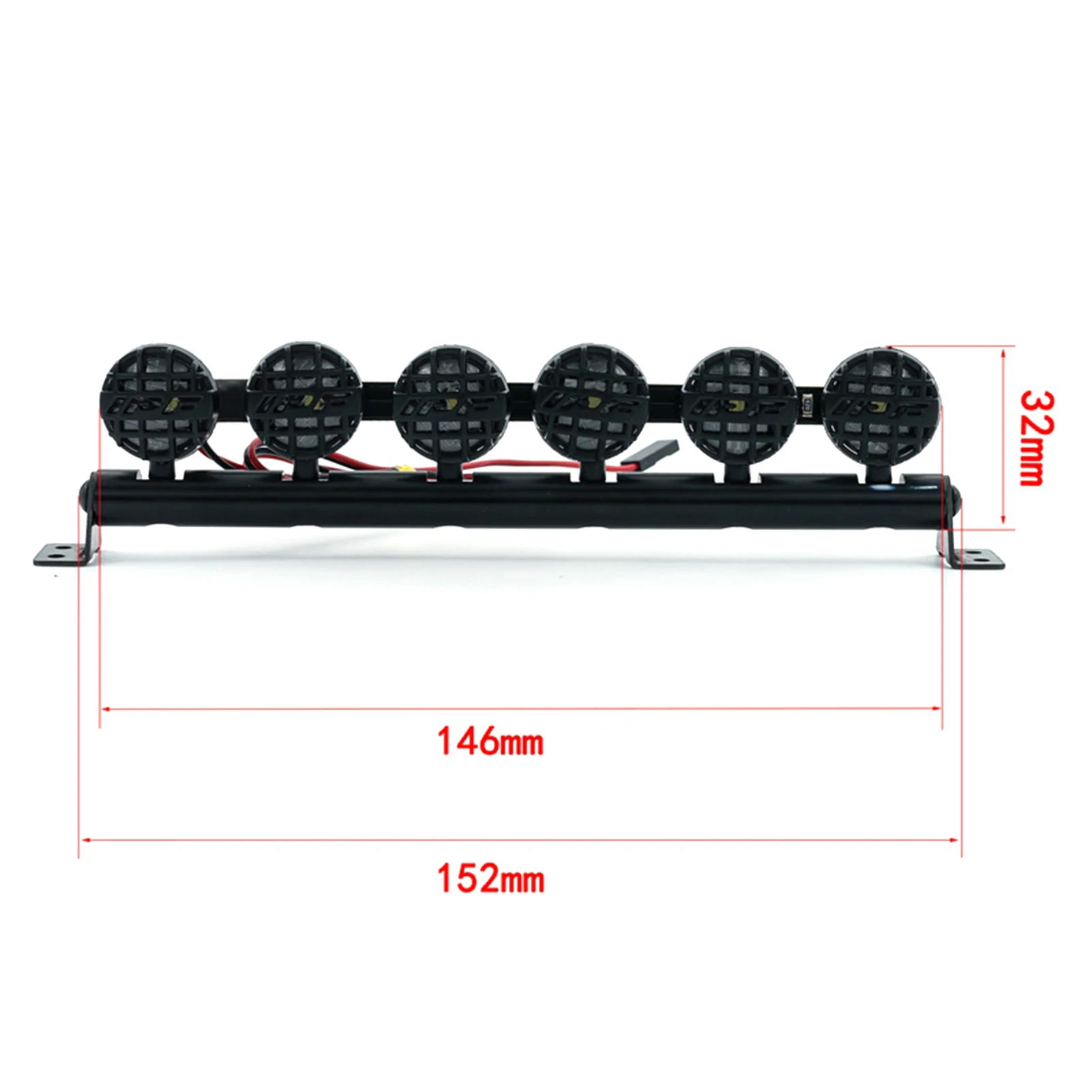 LED    ׼ ŰƮ, 1/10 Traxxas Axial SCX10 90046 RC4WD D90 KM2  4 Ʈ ü