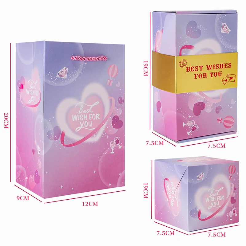 Luxury Pop-Out Surprise Gift Box - Creative Bouncing Money Holder