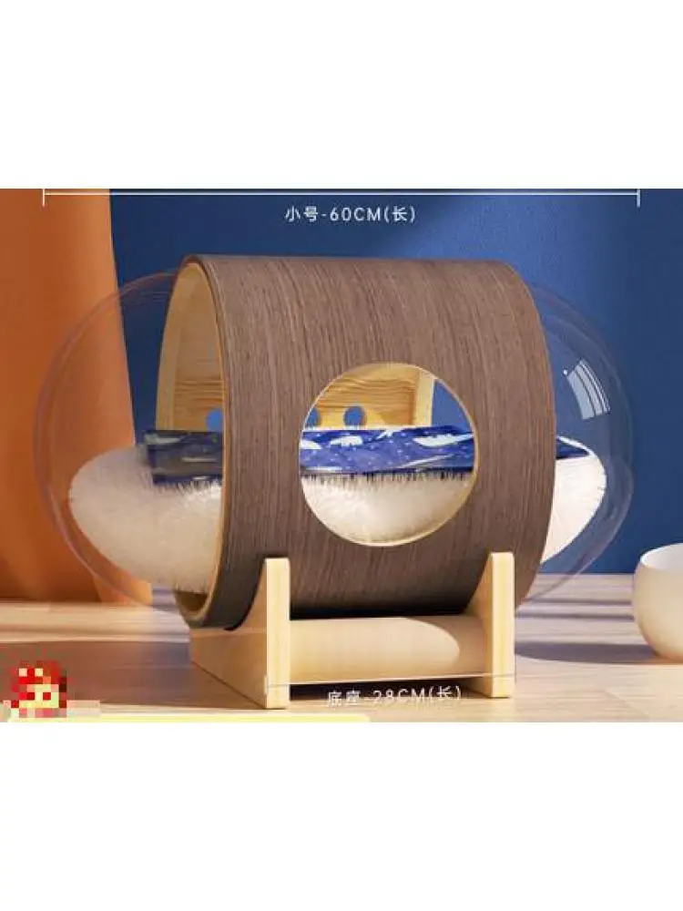 

Твердая древесина космическая капсула кошачье гнездо Всесезонная универсальная прозрачная большая космическая комната для доставки кошек