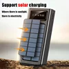 Xiaomi 200000mAh Solar Power Bank Large Capacity Mobile Power Fast Charging Battery With Dual USB 4 Cables For iPhone Samsung 2