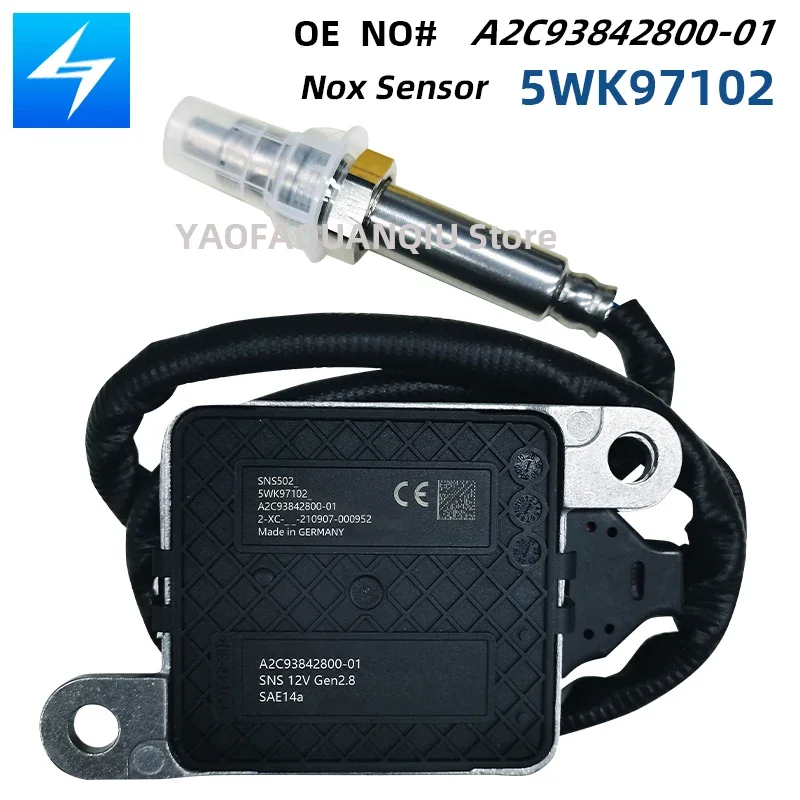 

5WK97102 5WK9 7102 A2C93842800-01 A2C16257000-01 12V nitrogen oxygen sensor for cummins