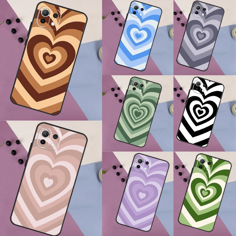 Custodia Per Latte Sage Green Coffee Love Heart Per Xiaomi 13T 13 14 Pro 11T 12T 12 Lite 12X Poco F5 X3 X4 X5 Pro F3 F4 M5S C65 Cover