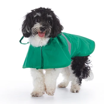 Fashionable Reflective Pet Dog Raincoat Cute Animal Raincoat Pet Hooded Waterproof Jacket Clothes Dog Clothes for Big Dogs 2