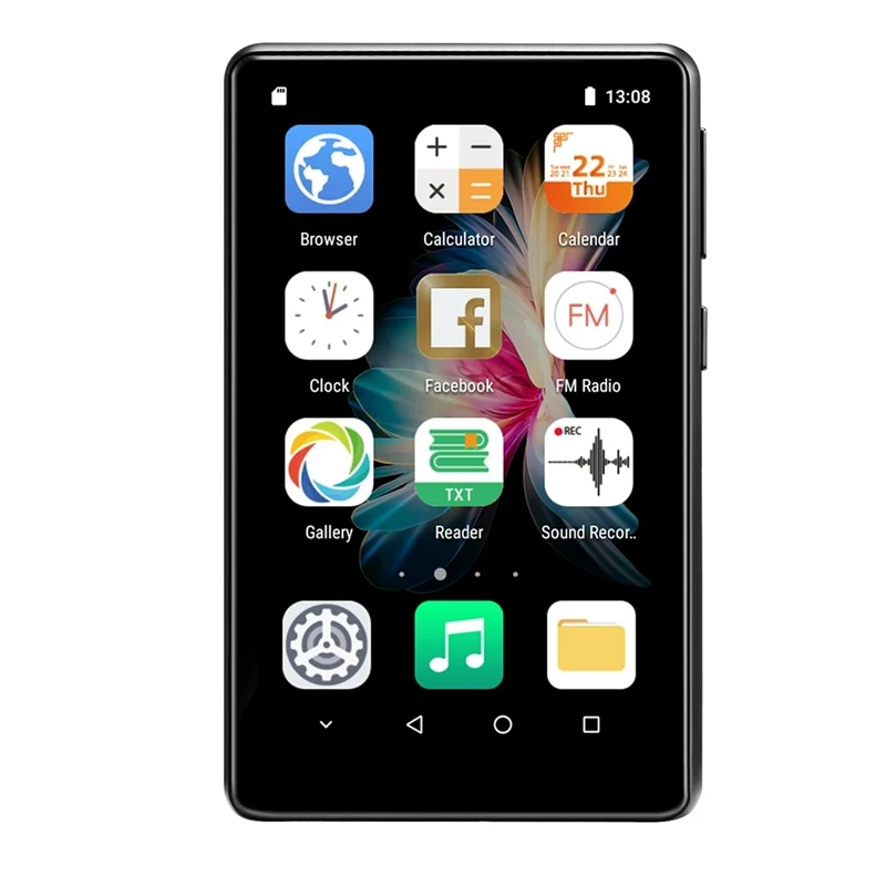 

Bluetooth 5.0 MP4 MP5 Player 2+16G 4.0In Full Touch Screen Android 8.1 Smart System With Spotify Streaming Music Player, Durable