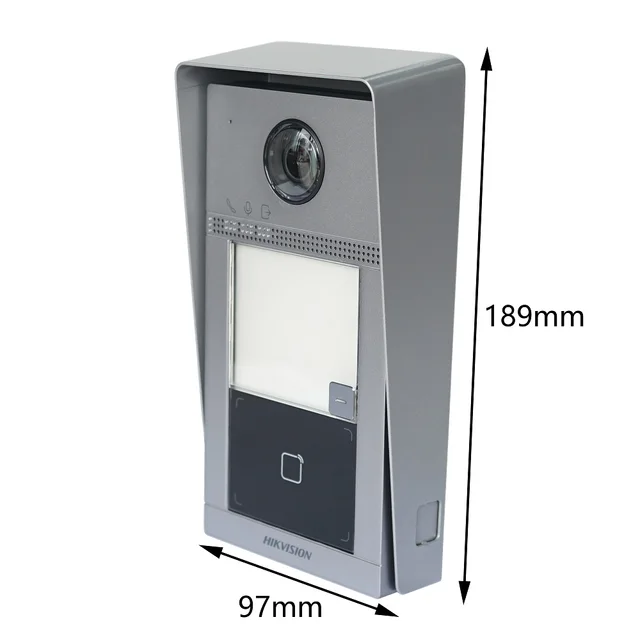 HIKVISION Video intercom KIT,control 2 locks,include DS-KV8113-WME1(C) & DS-KH6350-WTE1, support RFID card,Cloud App,Support PoE 2