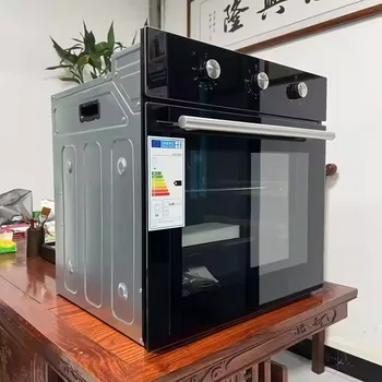 63L Electric Built-in 4 Functions Double with Ovens Kitchen Appliances Pizza Microwave Stoves for Baking Cooker Gas Electrical
