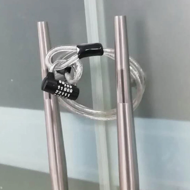 10mm 1.2m Bicycle Lock Wire Cycling Strong Steel Cable Lock Rope Anti-theft