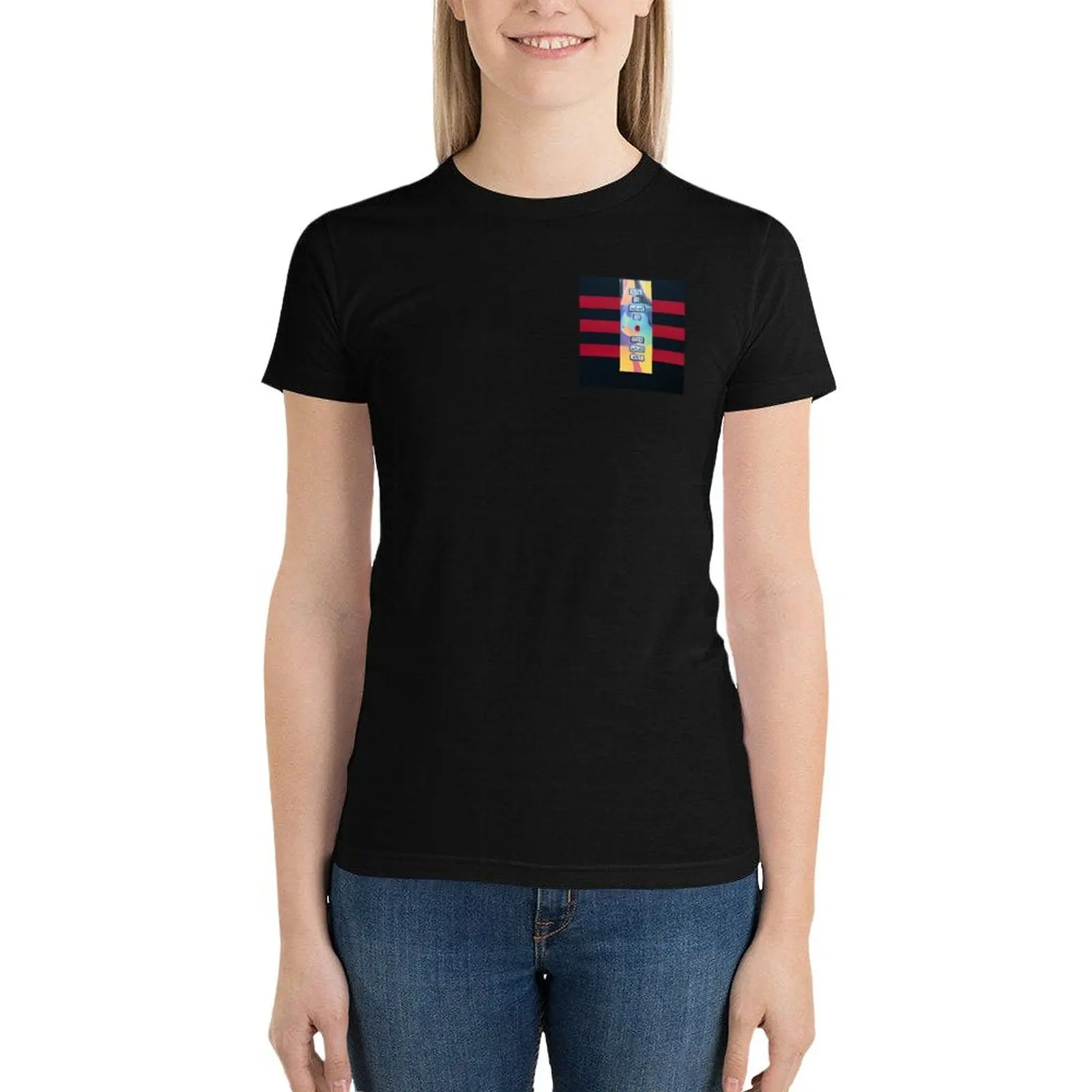 Life Is Now T-Shirt aesthetic clothes graphics oversized Blouse t shirts for Women graphic