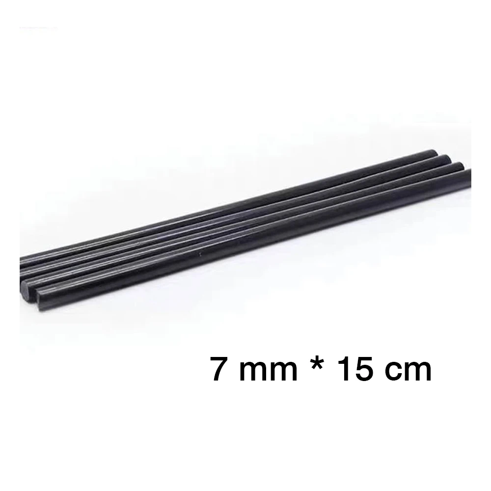 Black/ clear glue stick 7*15 cm keratin for hair extension strong hold glue stick material for hair extensions gun