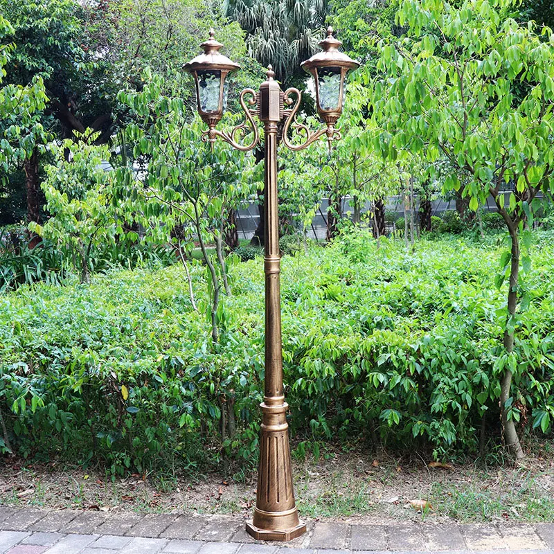 Outdoor High Pole Courtyard European Style Retro Garden Villa Community Lighting Outdoor Waterproof Landscape Street Light