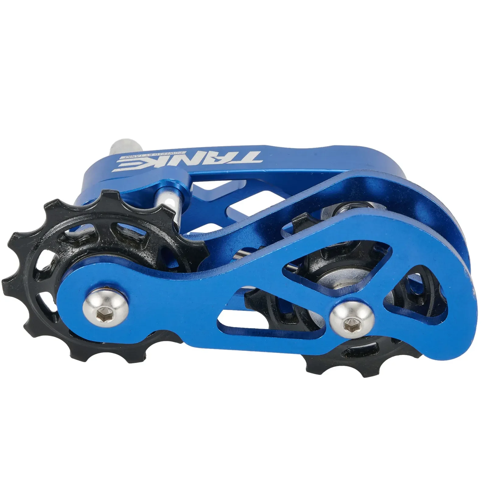 Bicycle Chain Tensioner Bike Chain Chain Tensioner Aluminum Alloy Rear Puller Adjustable For Bicycle Guide Single Speed Rear Dial