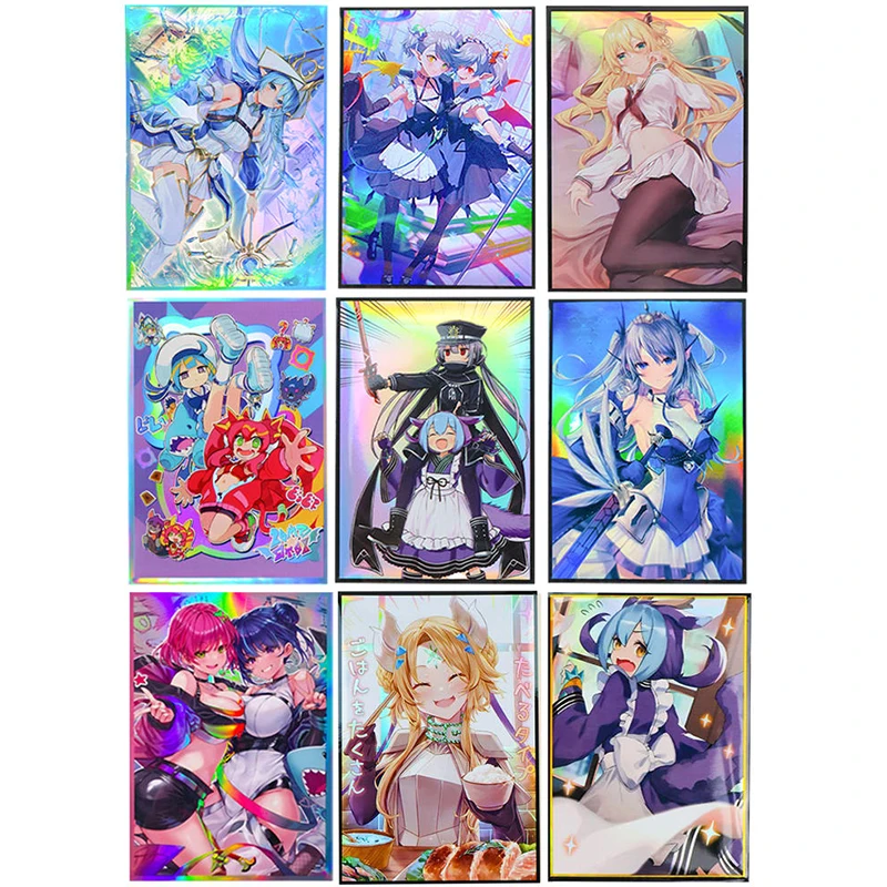 

5pcs/set Yu Gi Oh Sky Striker Ace Tearalaments Collection Card Case Flash Card Sleeve TCG Collection Card Protective Case Toy