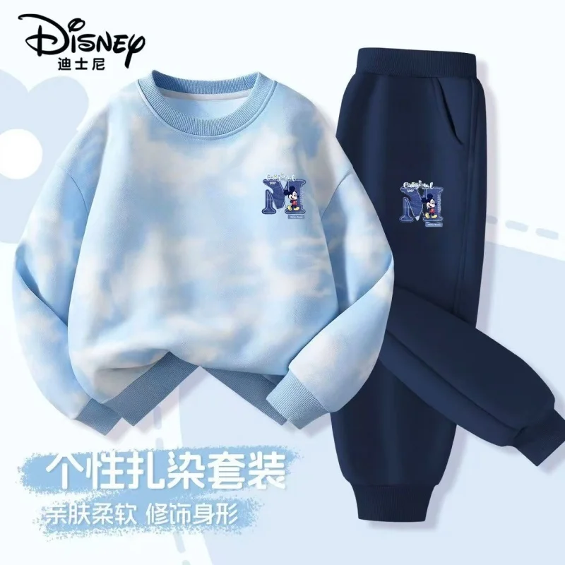 الخريف طفلة الصبي الملابس مجموعة الأطفال ديزني الأ...