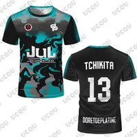 2025 nouveau Maillot JUL Maillot Tchikita enfants T-shirt été à manches courtes formation quotidienne hommes t-shirts sport décontracté enfants/adultes haut 5