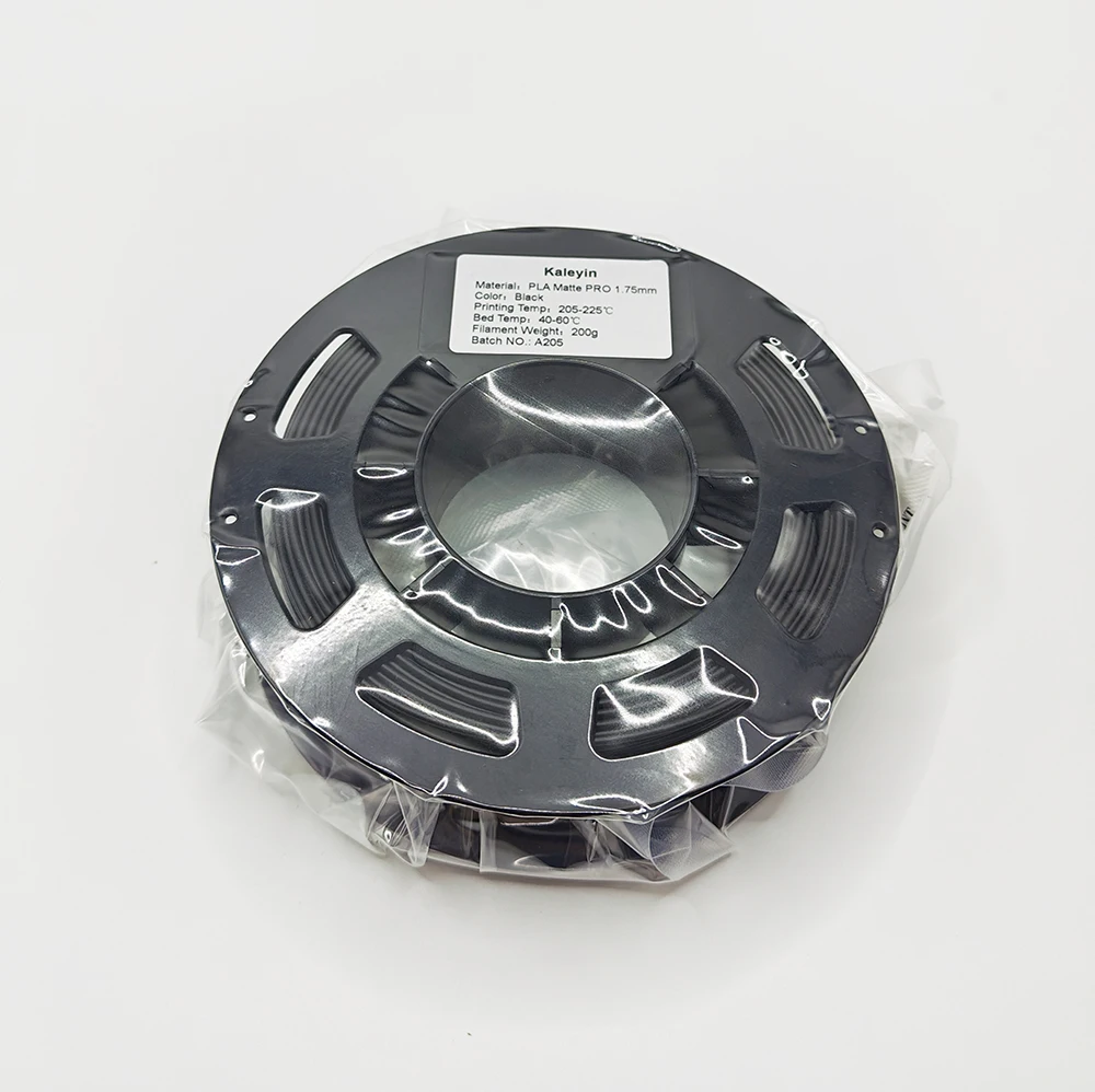 200g PLA 3D 프린터 필라멘트 검정 흰색 3D 프린터 재료 FDM 3D 프린터용 1.75mm 직경 PLA 필라멘트