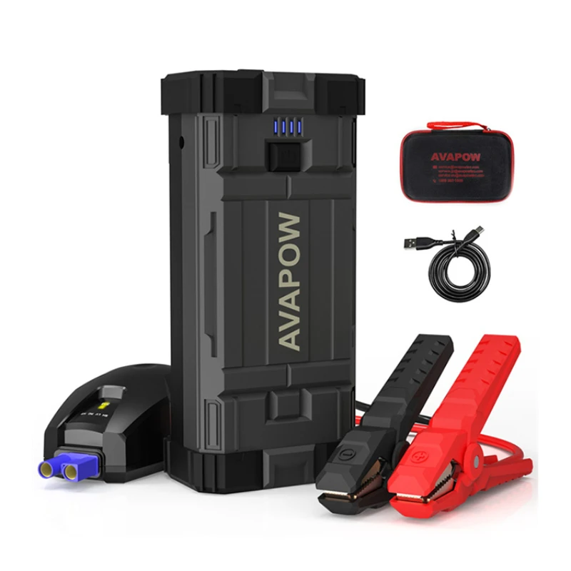 

Hot Sell Emergency Tools 18000 Mah 2000a Car Battery Booster Portable Lithium Battery Car Jump Starter