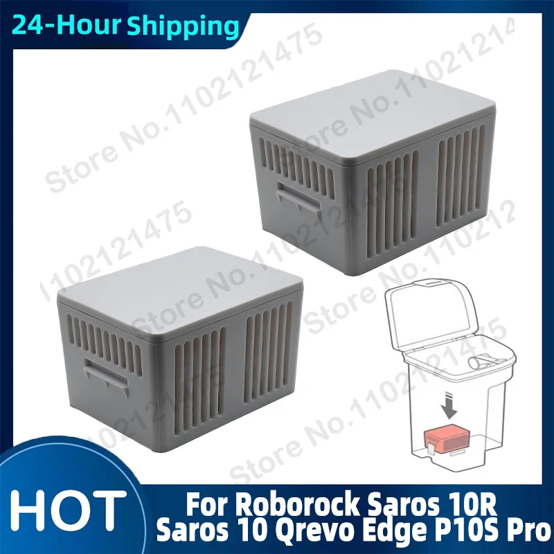 Dirty Water Tank Deodorization Module Compatible Spare Parts For Roborock Saros 10R Saros 10 Qrevo Edge Deodorant Accessories