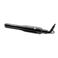 Lisseur Professionnel pour Hommes 2-en-1 : Lisse et Boucle, Plaque Étroite 13mm, Chauffage Rapide, Ions Négatifs, Tenue 72H, Portable 4