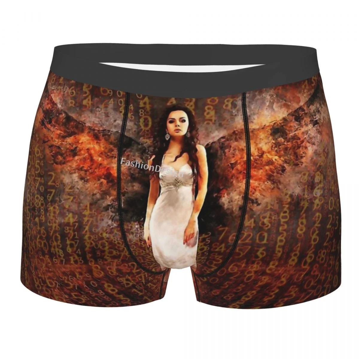 

Red Code The Matrix Neo Anderson Morpheus Film Underpants Homme Panties Male Underwear Comfortable Shorts Boxer Briefs