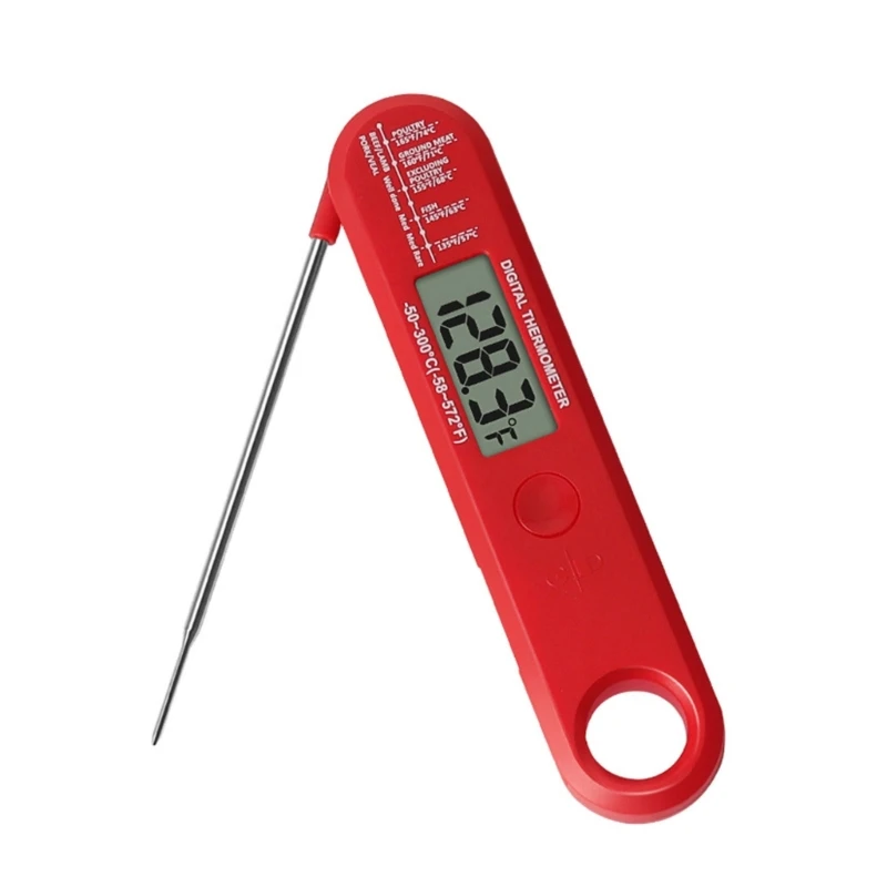 

Цифровой термометр для мяса, термометр для мяса с мгновенным считыванием для гриля и приготовления пищи, водонепроницаемый