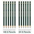 12Pcs 2H HB