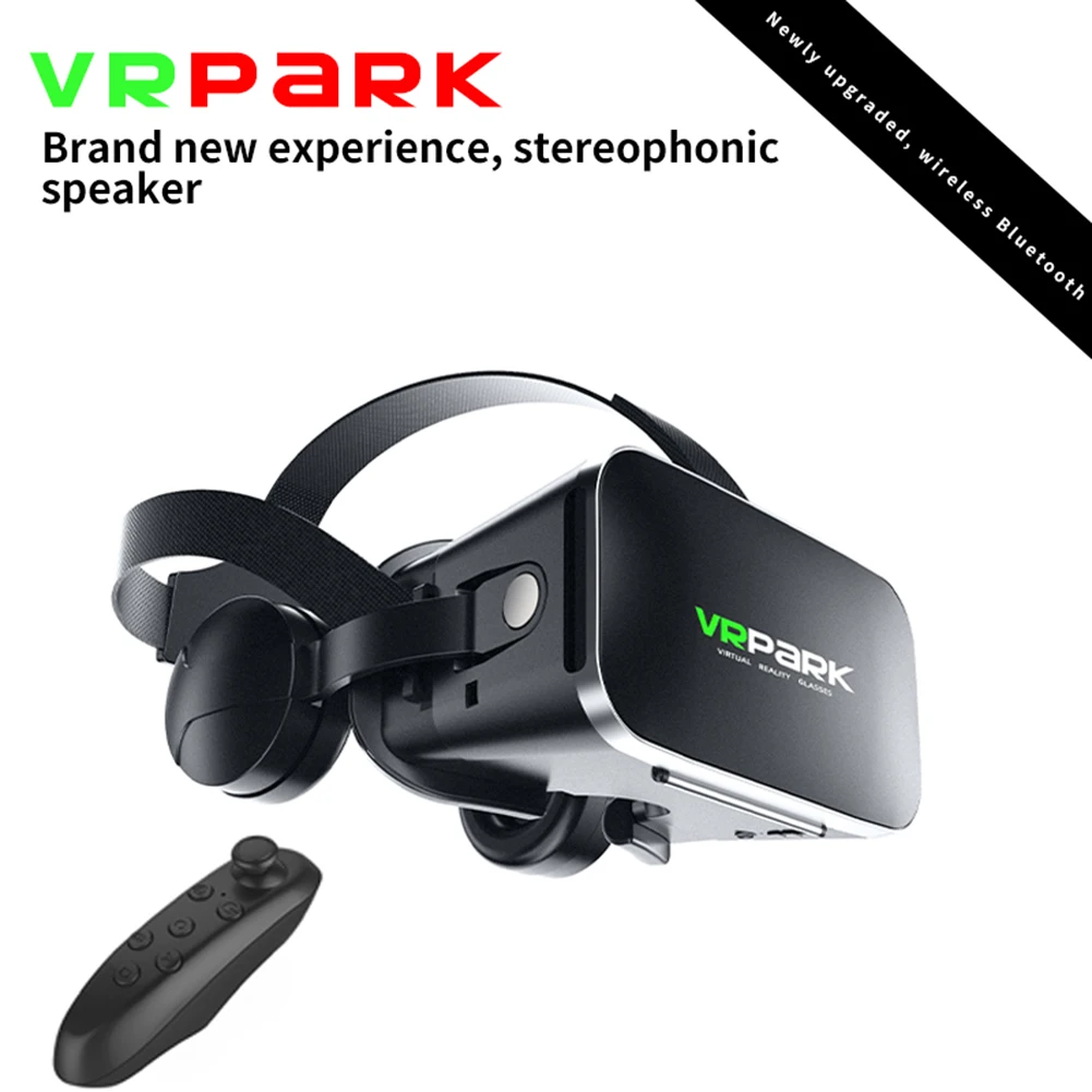 Vr Bril Virtual Reality Bril Gaming Headset Voor 4.7- 6.7 Smart Phone Iphone Android Games Stereo Vr Headset controllers