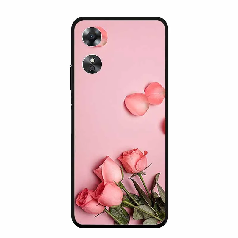 Cool Animal Design Black Edge Silicone Soft Phone Cover Case