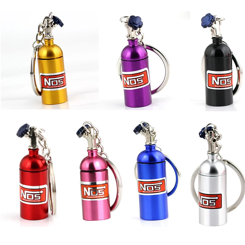 Keychain Creative Speed Gearbox Gear Head Pendant Turbo Hub Brake Disc Charms for Car Key