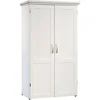 Miscellaneous Storage Craft & Sewing Armoire, L: 35.11" x W: 21.81" x H: 61.58", Glacier White finish 2