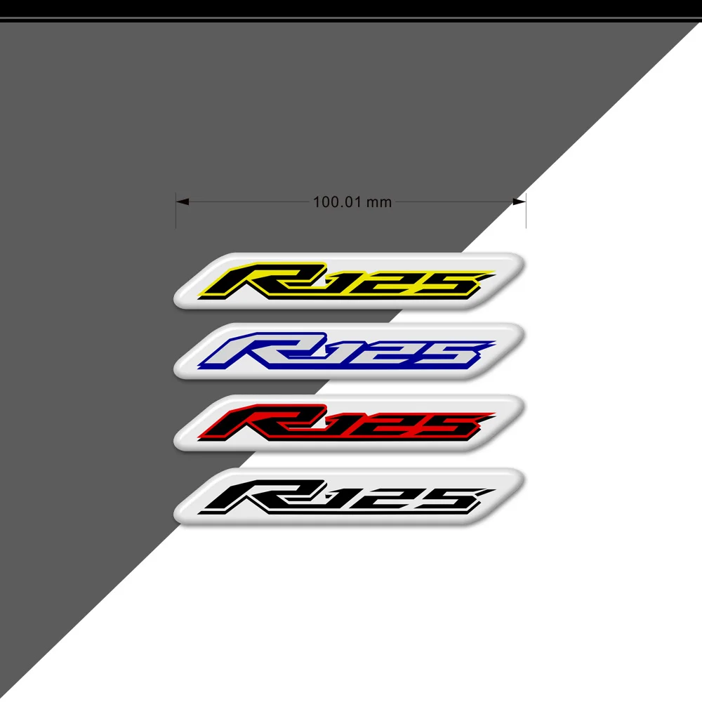 ߸ YZF R125 R 125  ũ е ȣ Į 3D ƼĿ   ΰ ũ е