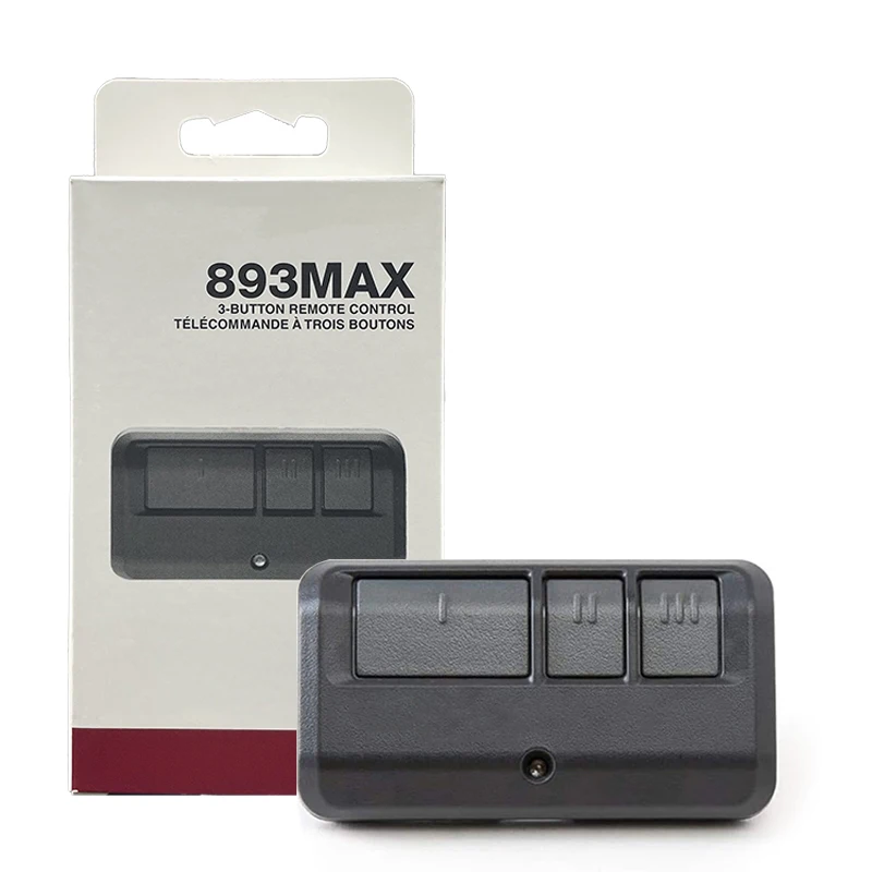 893MAX Garage Door Remote Control For 371LM 372LM 373LM 891LM 893LM 890MAX 971LM 972LM 973LM 81LM Electric Gate Remote Control view 2