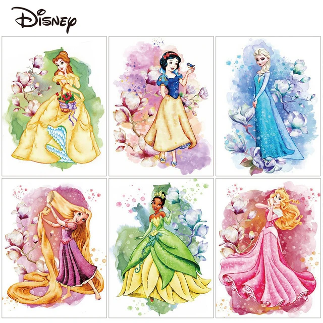 Disney Paint By Number Snow White Drawing By Numbers Aisha Set